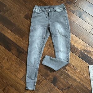 Dear John Women's Gray Skinny Jeans